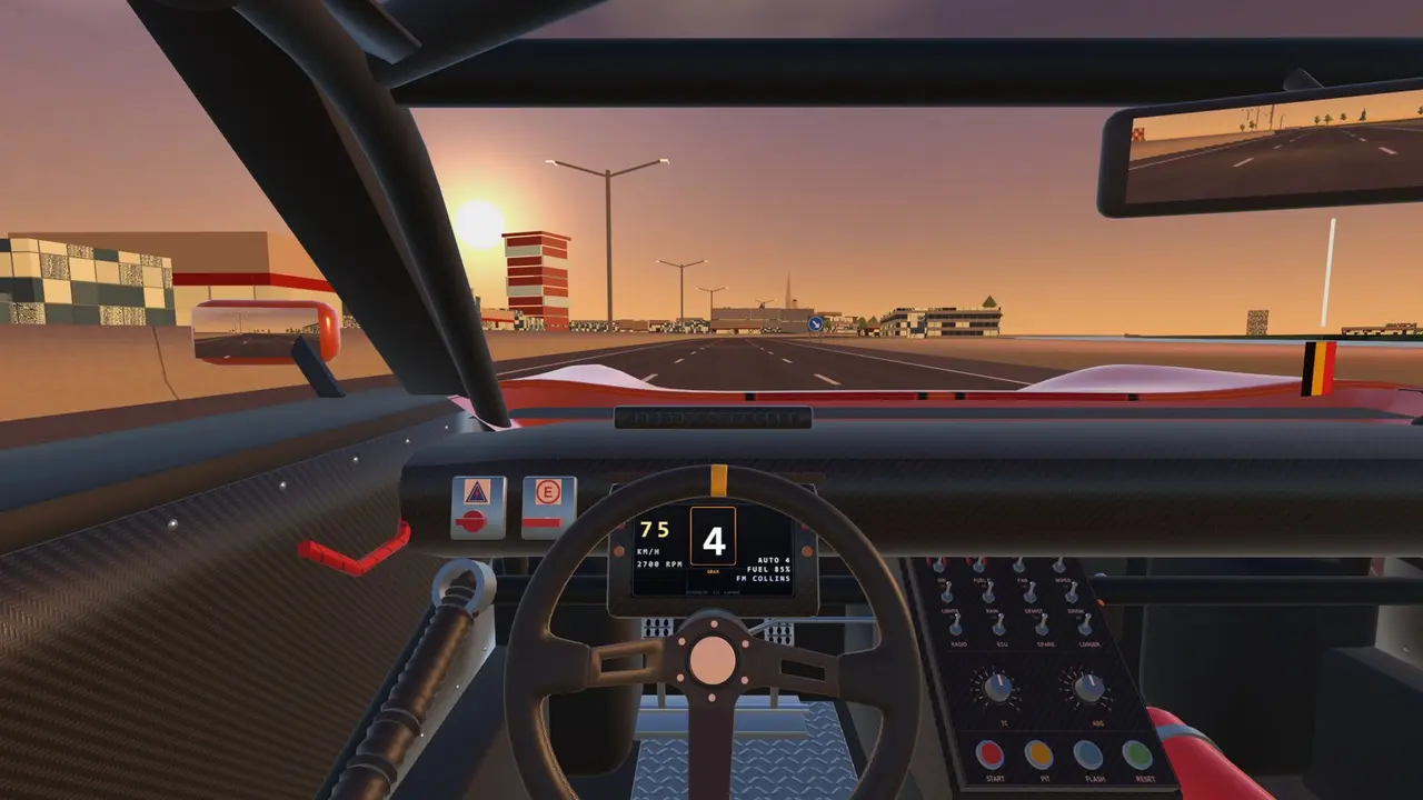 Driving Simulator Antwerp screenshot 1