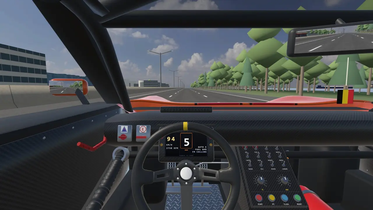 Driving Simulator Antwerp screenshot 4