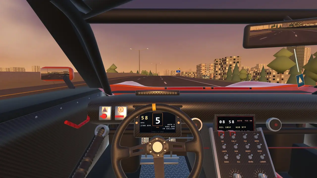 Driving Simulator Boston screenshot 1