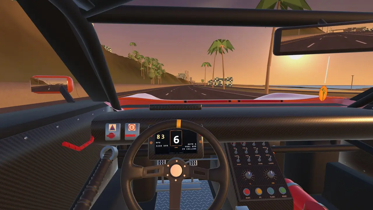 Driving Simulator Malibu screenshot 1