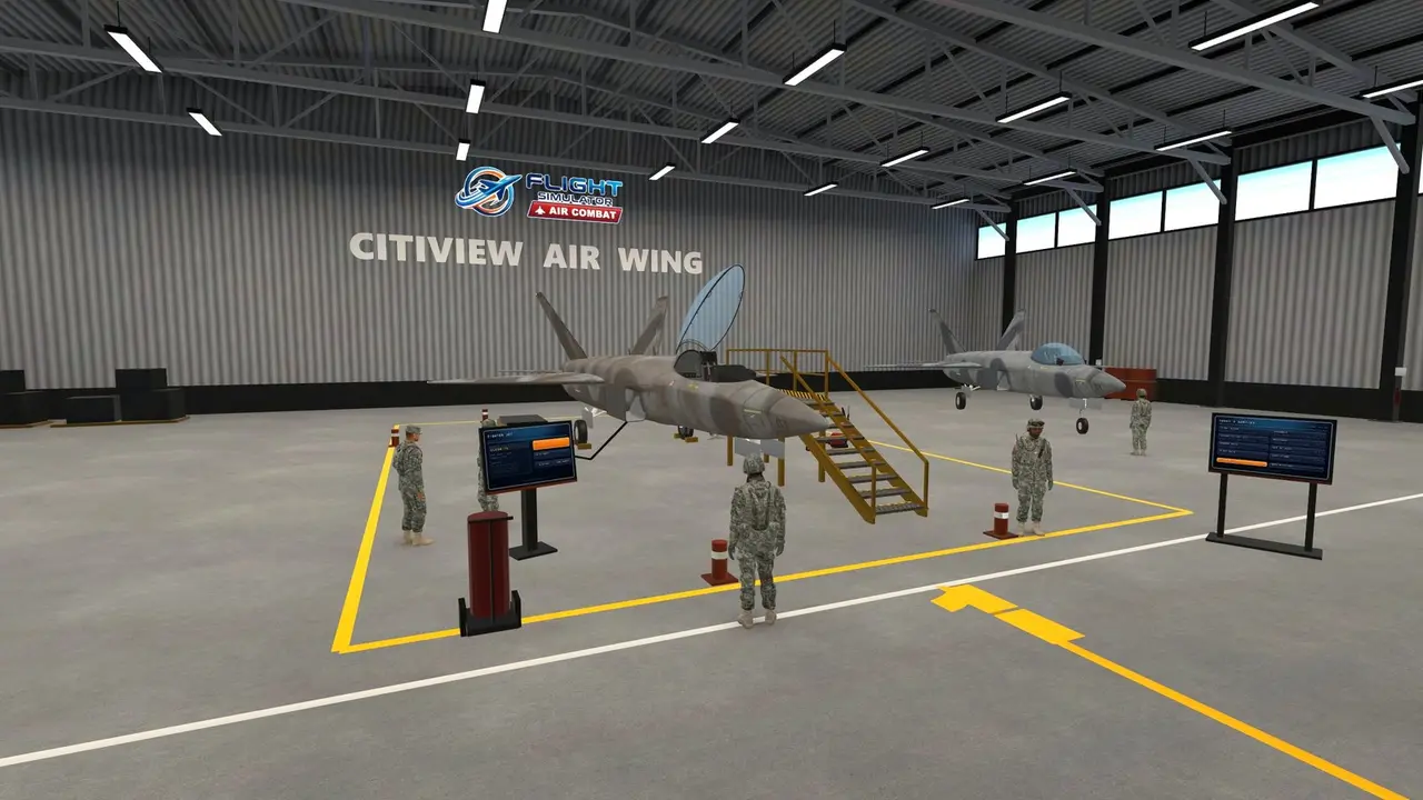 Flight Simulator Air Combat screenshot 1