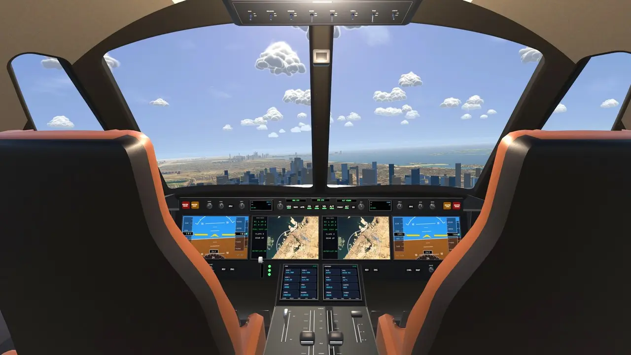 Flight Simulator Dubai screenshot 1