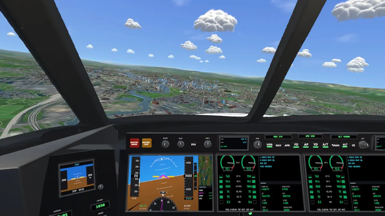 Flight Simulator Glasgow screenshot 1