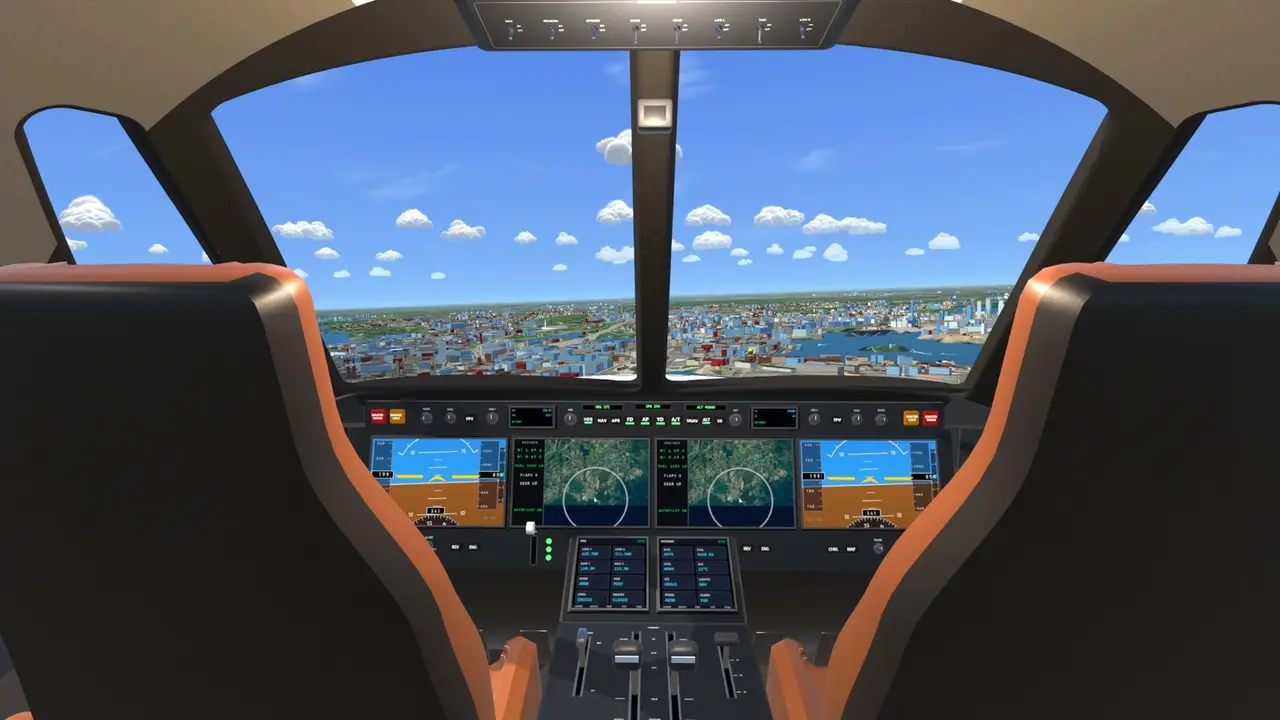 Flight Simulator Helsinki screenshot 1