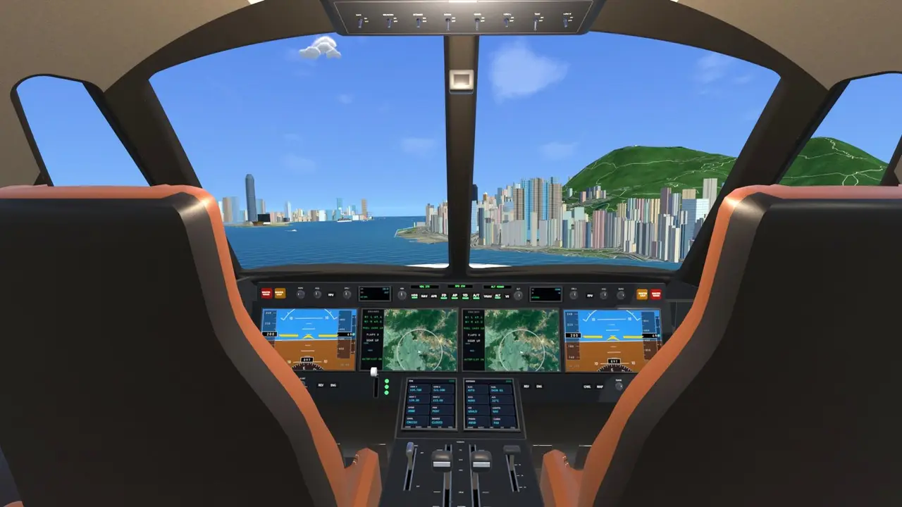 Flight Simulator Hong Kong screenshot 1