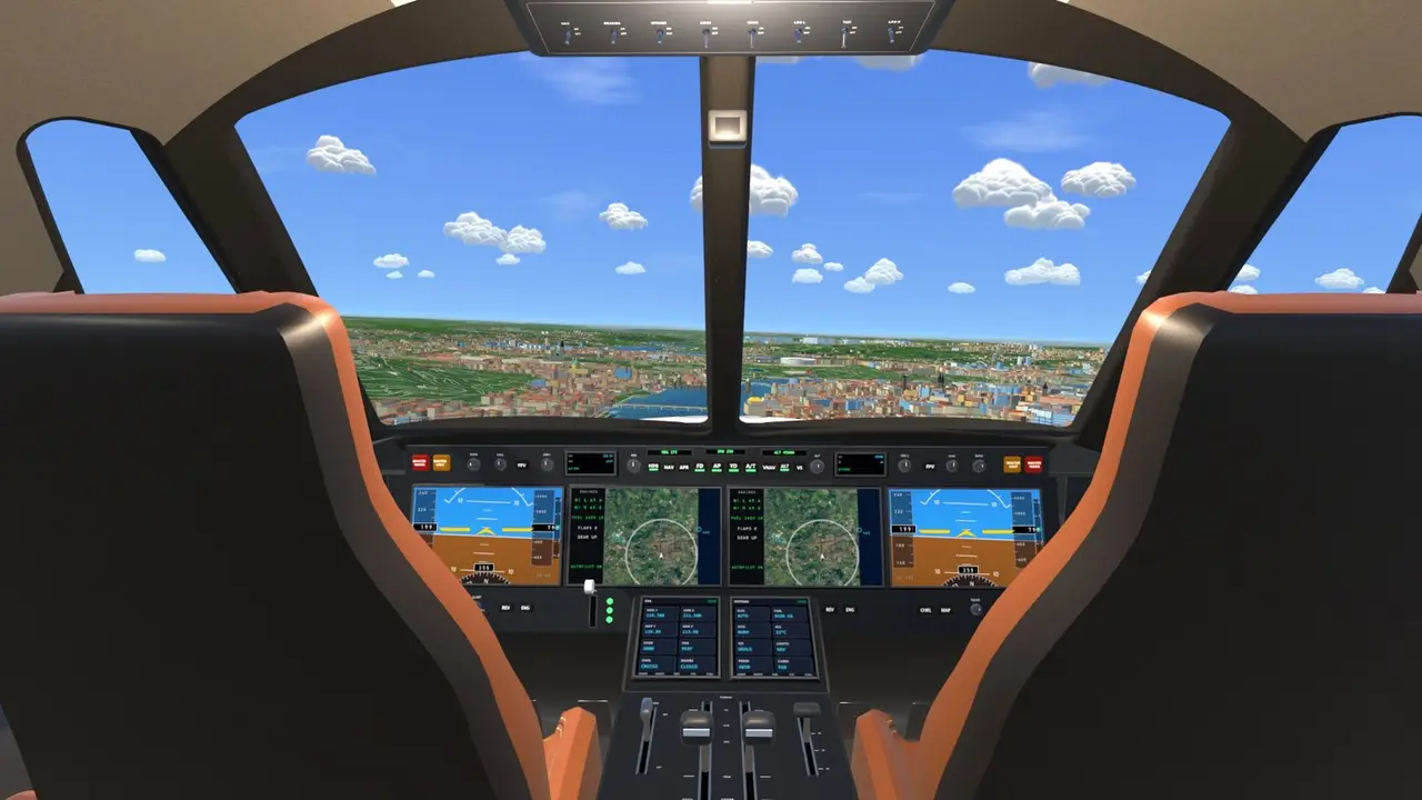 Flight Simulator Prague screenshot 1