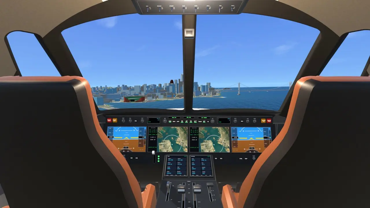 Flight Simulator San Francisco screenshot 1