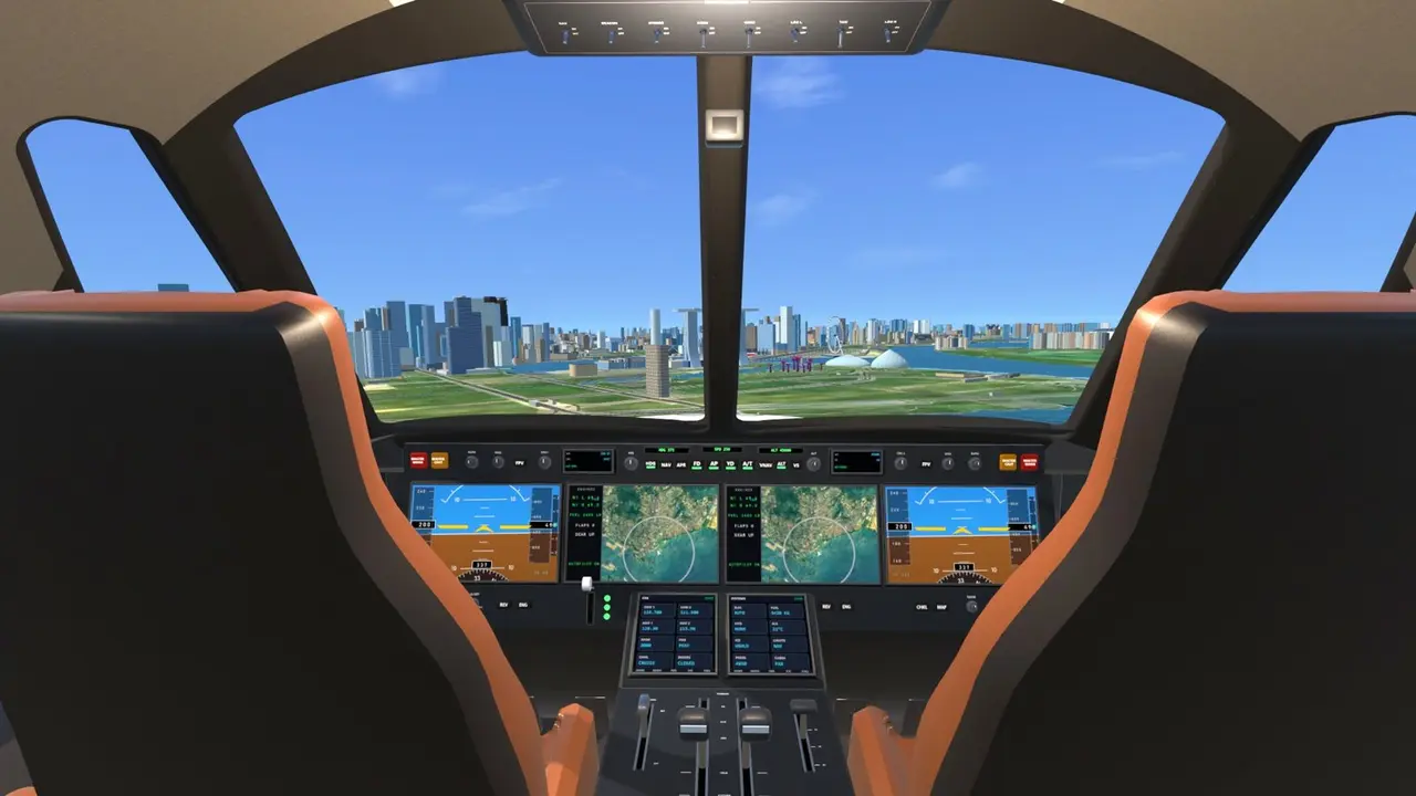 Flight Simulator Singapore screenshot 1