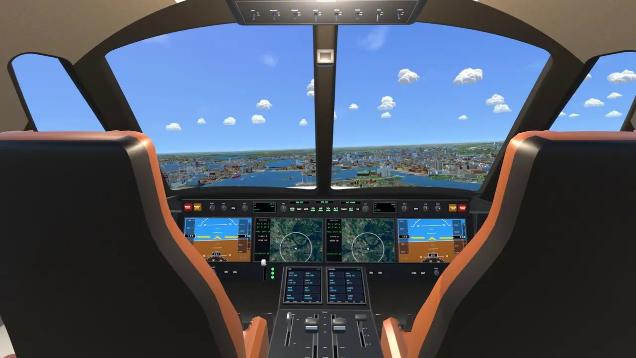 Flight Simulator Stockholm screenshot 1