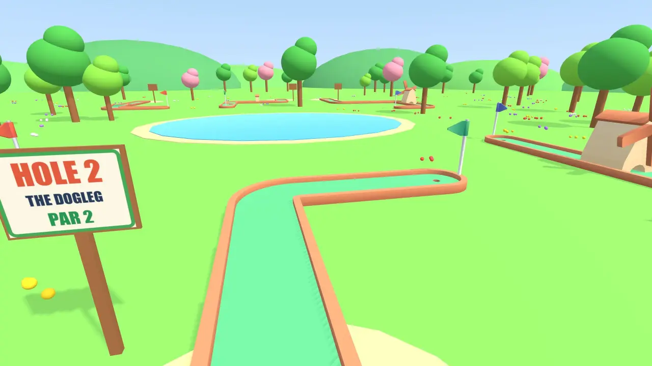 Golfing screenshot 1
