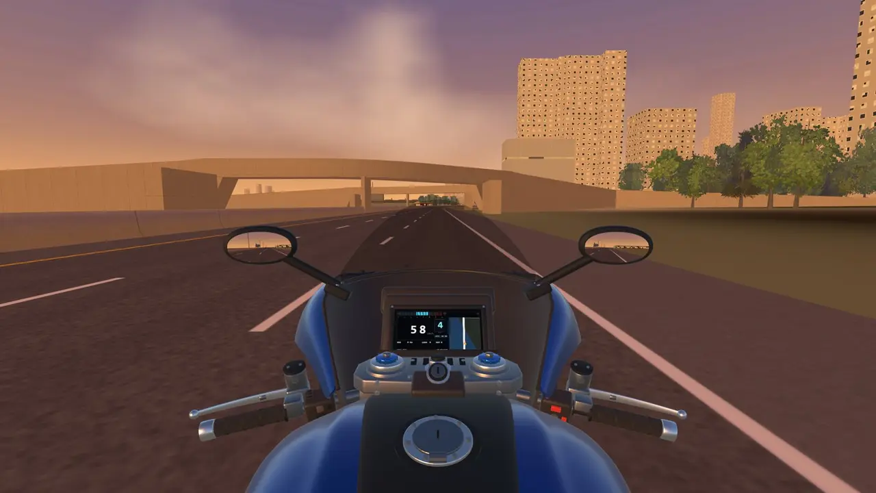 Motorcycle Simulator New York screenshot 1