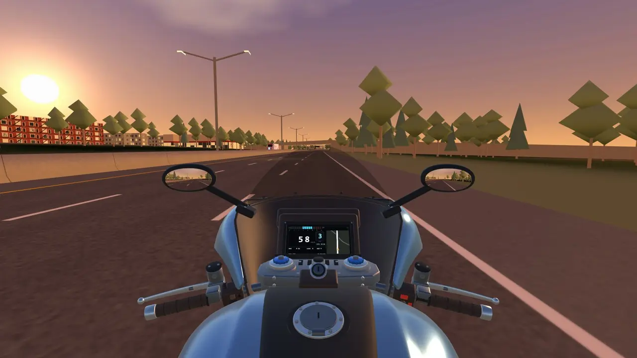 Motorcycle Simulator North Carolina screenshot 1