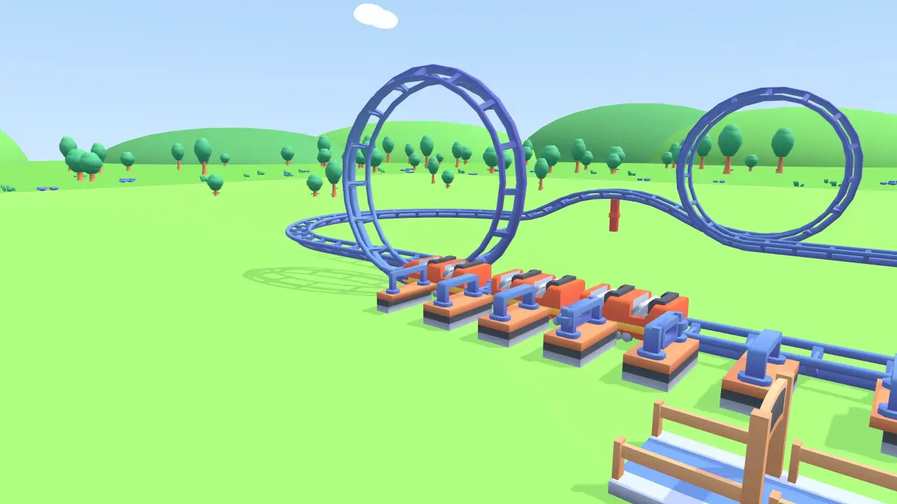 Rollercoaster Build It screenshot 1