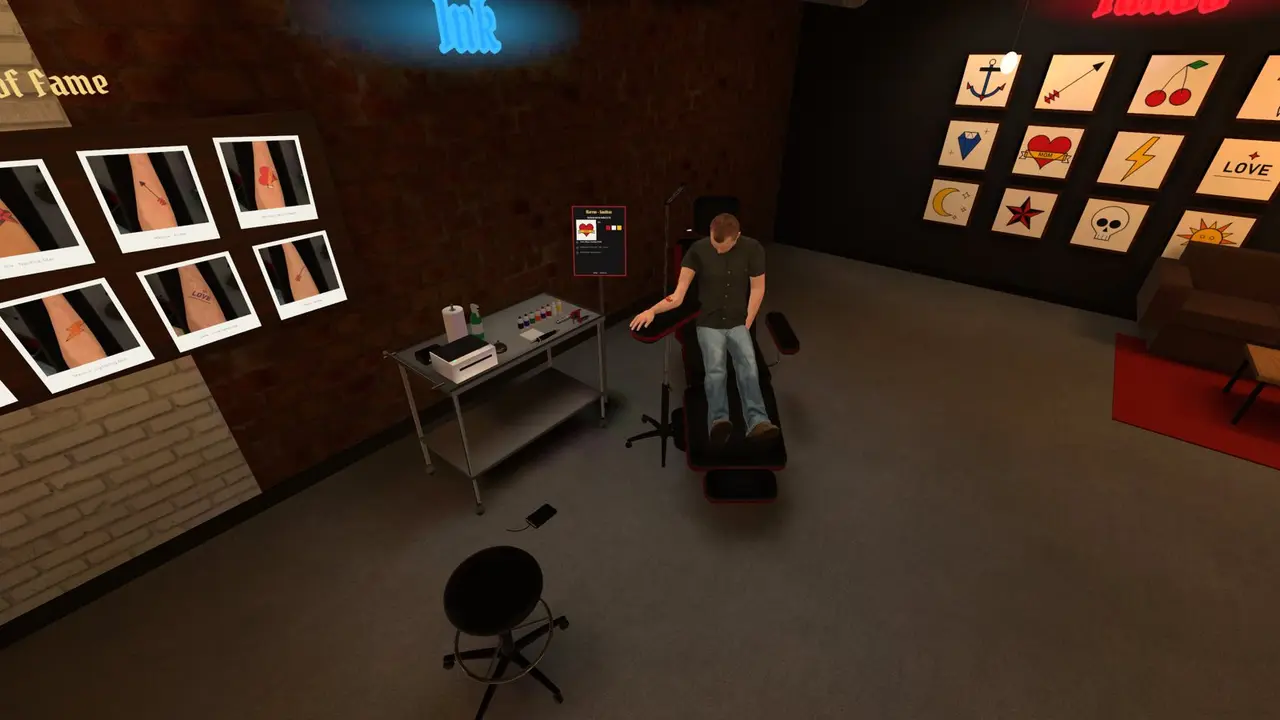 Tattoo Shop Simulator screenshot 1