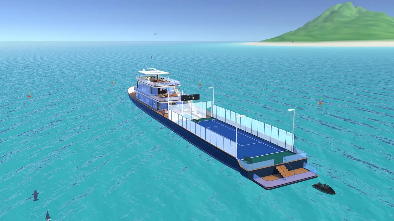 Tennis Yacht Edition screenshot 1