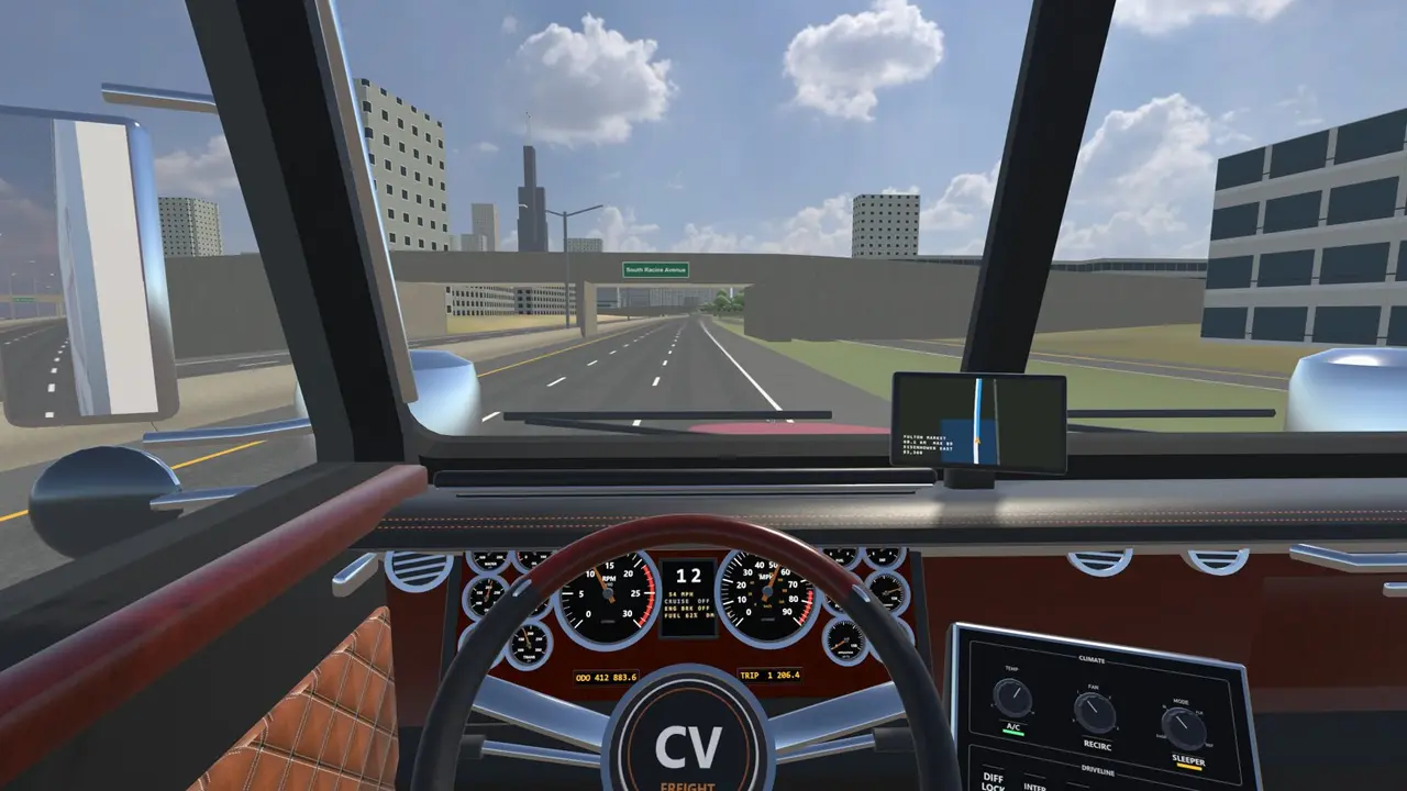 Truck Simulator Chicago screenshot 1